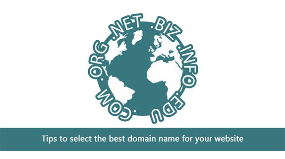 Tips to select the best domain name for your website