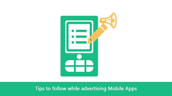 Advertising on mobile apps graphic