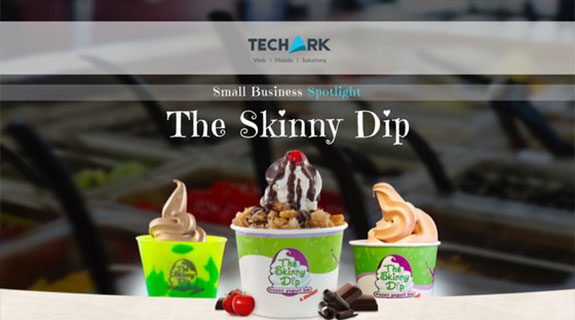 The Skinny Dip with frozen yogurt