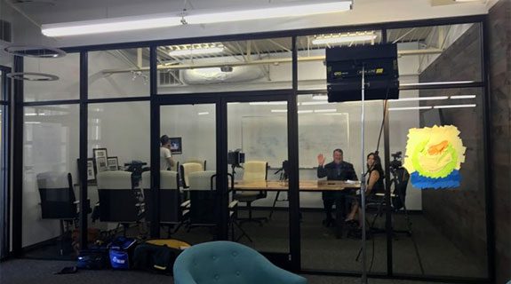 People in conference room