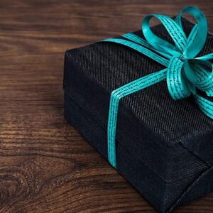 Present wrapped in box