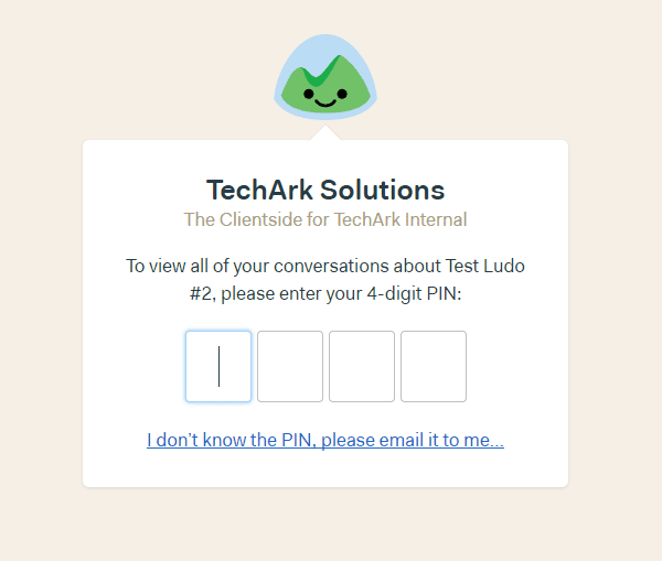 Client login TechArk