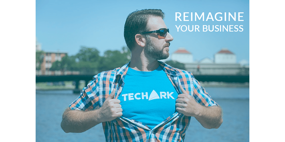 Man with TechArk tshirt