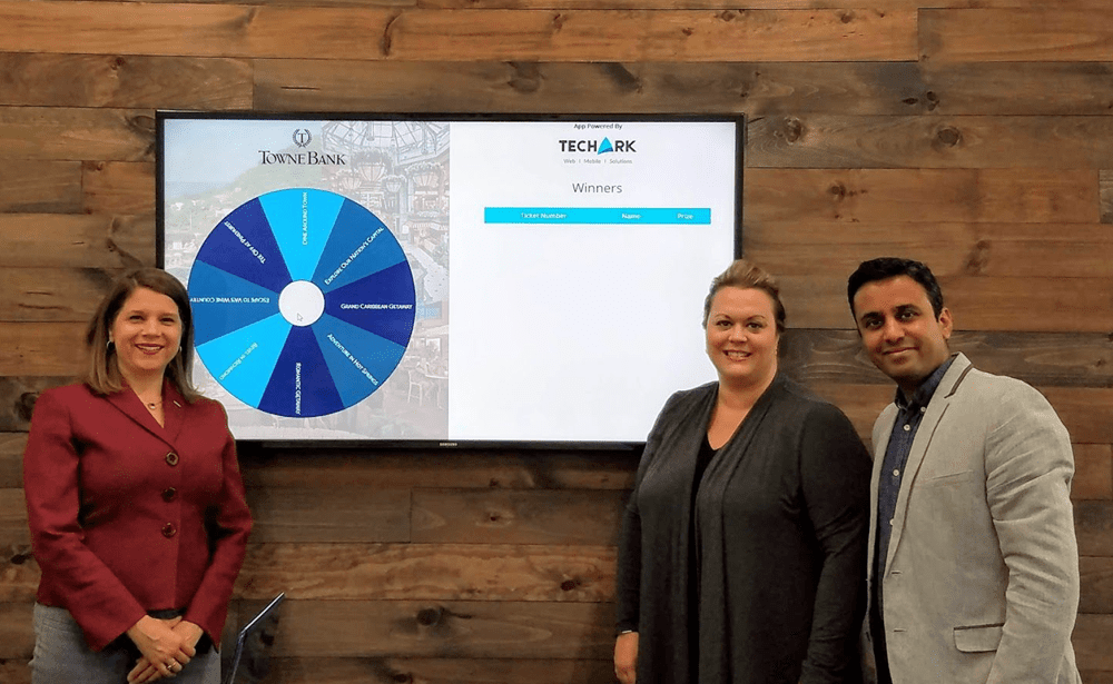 blog_feature. TechArk CEO with TowneBank clients