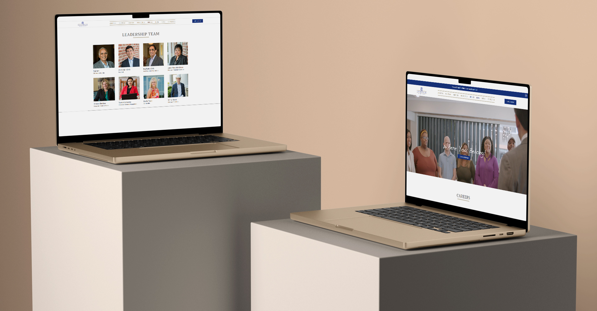 Landmark Hotel Group Responsive Preview Example