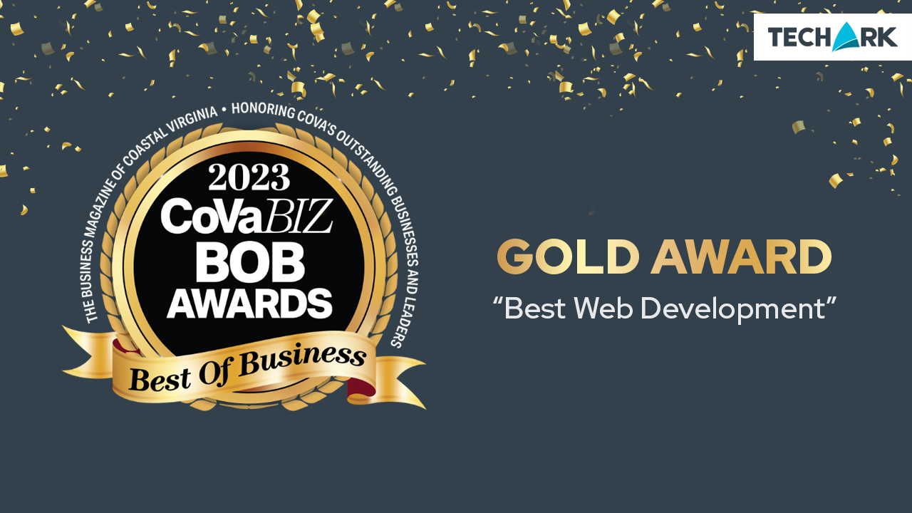 TechArk Named CoVa BIZ 2023 Gold Award Winner