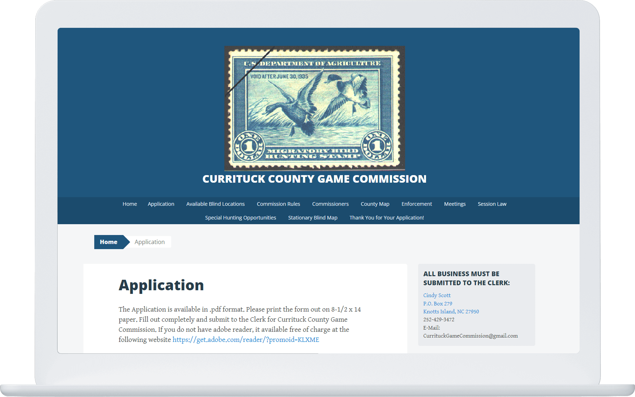 Currituck County Game Commission TechArk Solutions