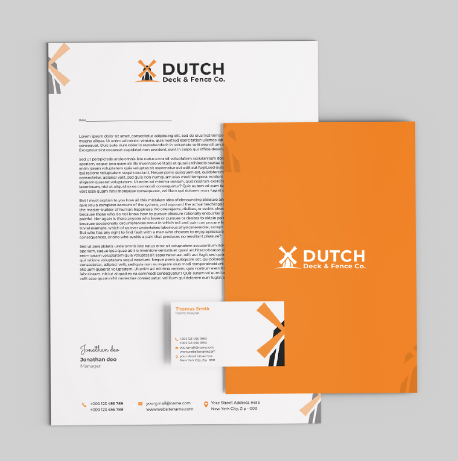 Certificate Dutch Deck & Fence - Certificate