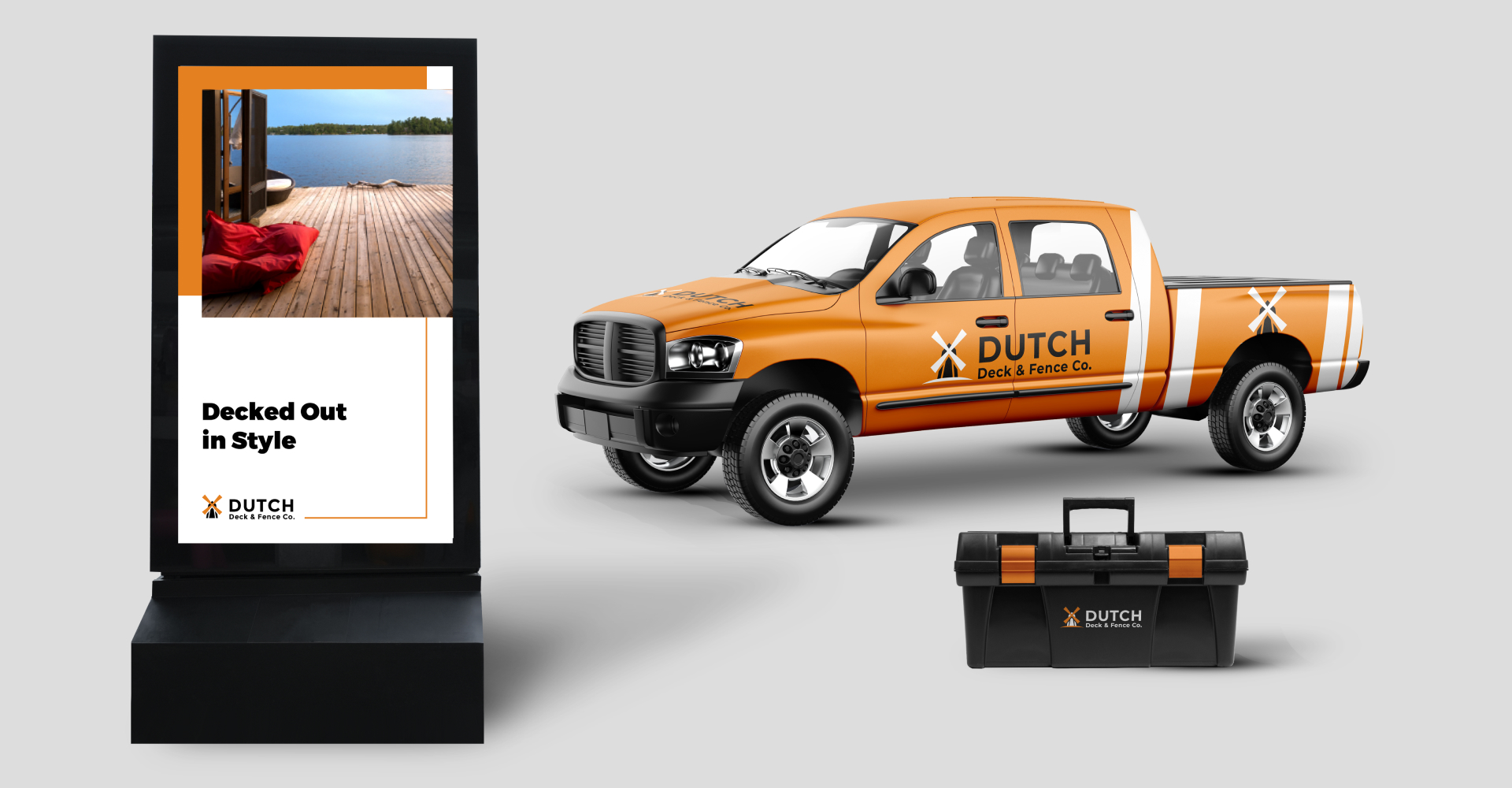 Work Truck by Dutch Deck & Fence