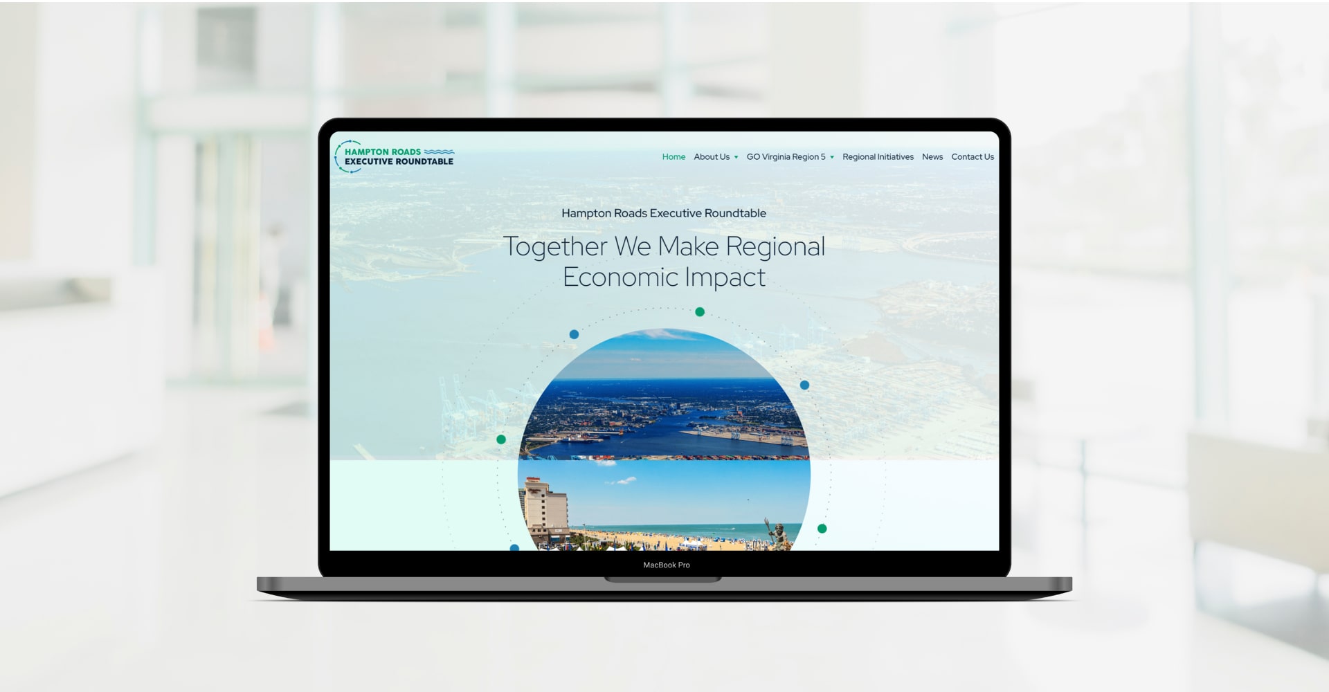 A Desktop View of Hampton Roads Executive Roundtable