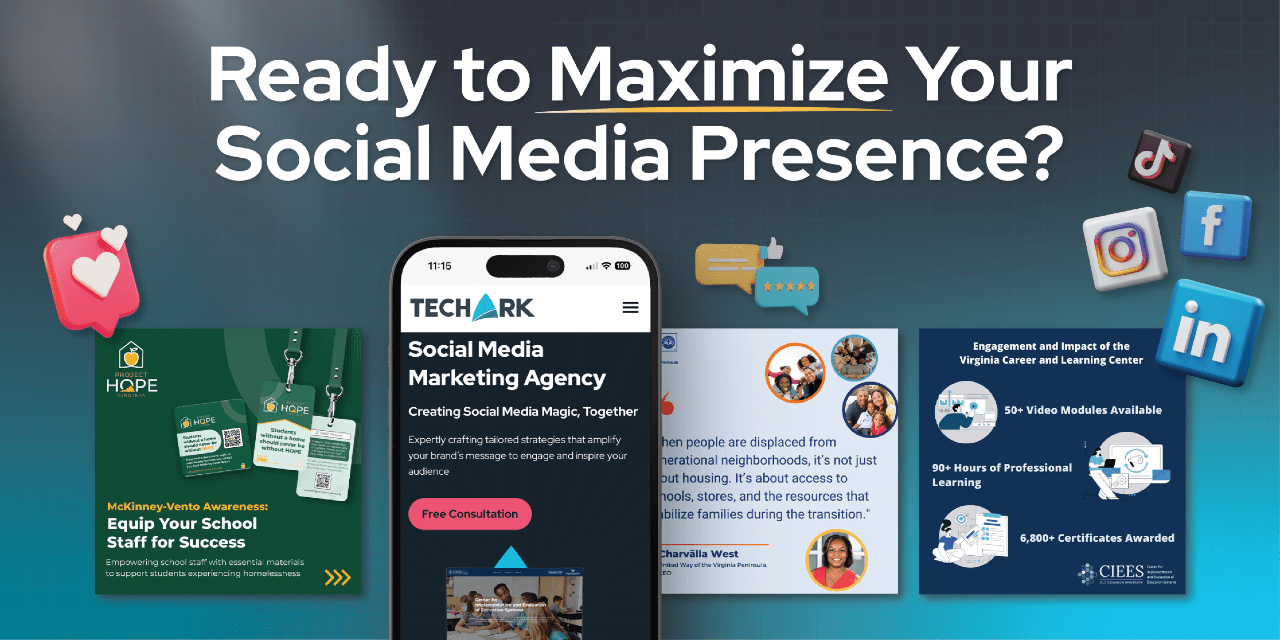 TechArk’s Social Media Marketing: Driving Engagement & Growth TechArk’s Social Media Marketing: Driving Engagement & Growth