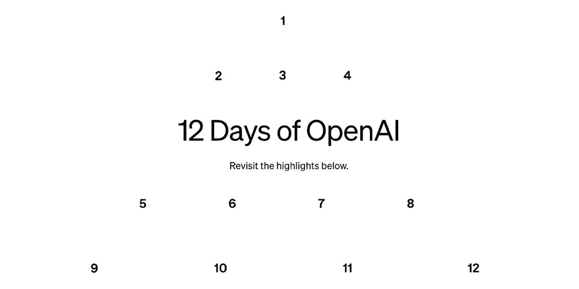 TechArk Recap: Unpacking OpenAI’s 12 Days of Innovation