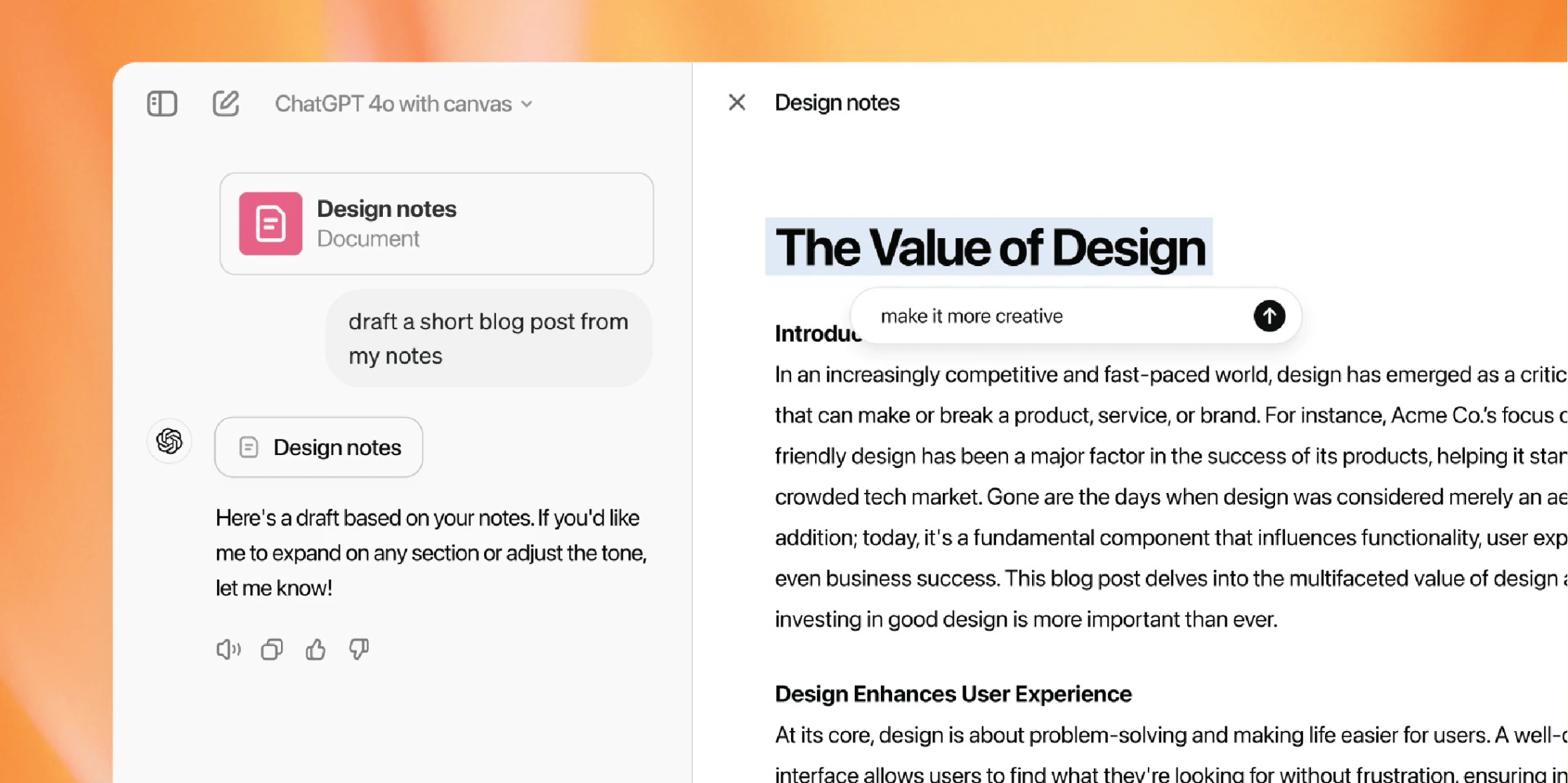  Introducing GPT-4o with Canvas: Revolutionizing AI Collaboration