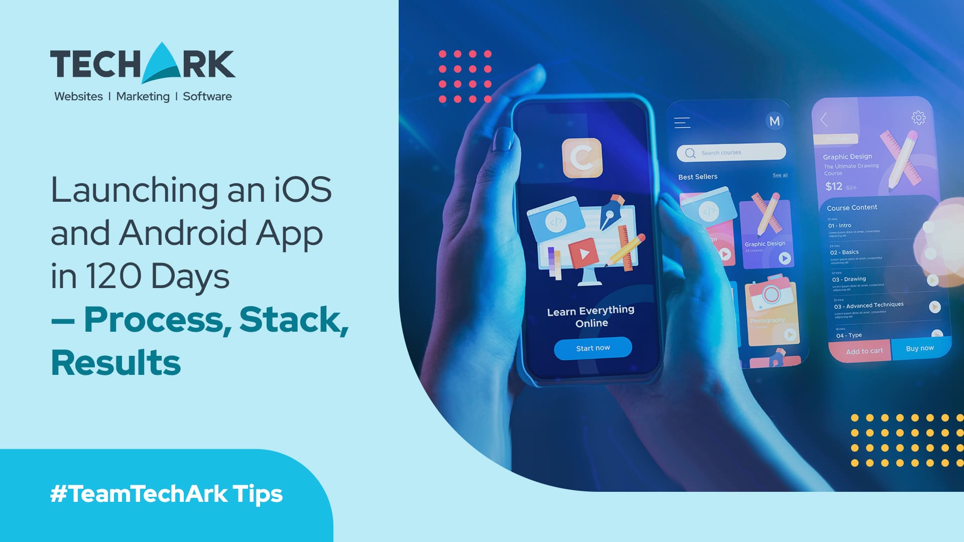 Case Study: Launching an iOS and Android App in 120 Days — Process, Stack, Results-alt