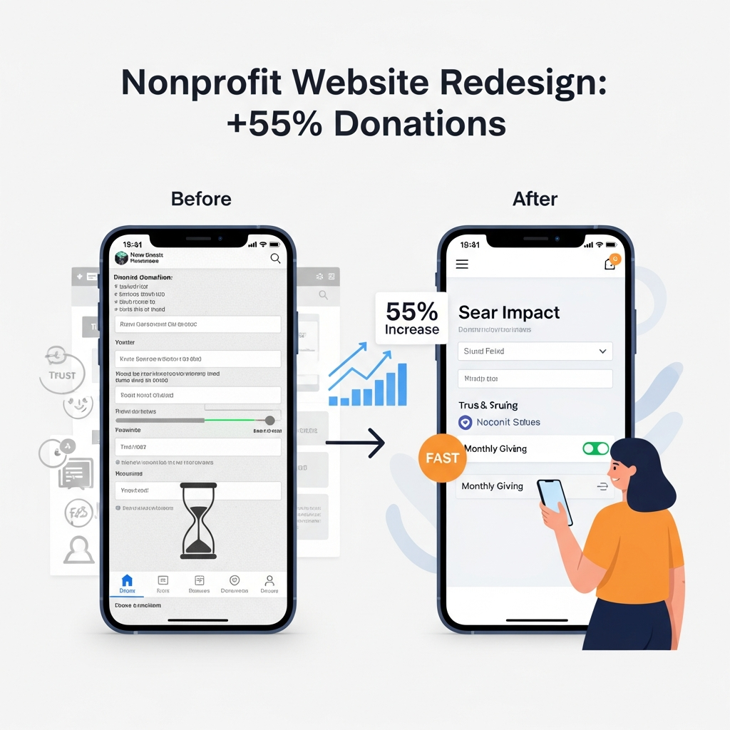 Nonprofit Website Redesign 55